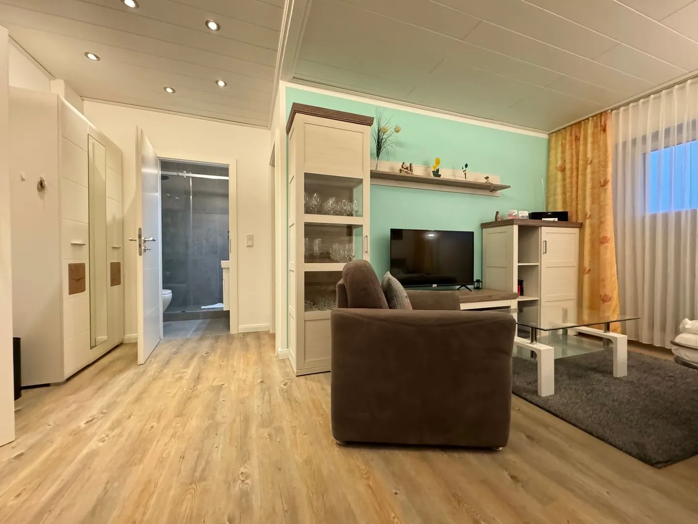Ferienwohnung im Haus Nordland App 76 (Hund) Westerland - Wohnzimmer