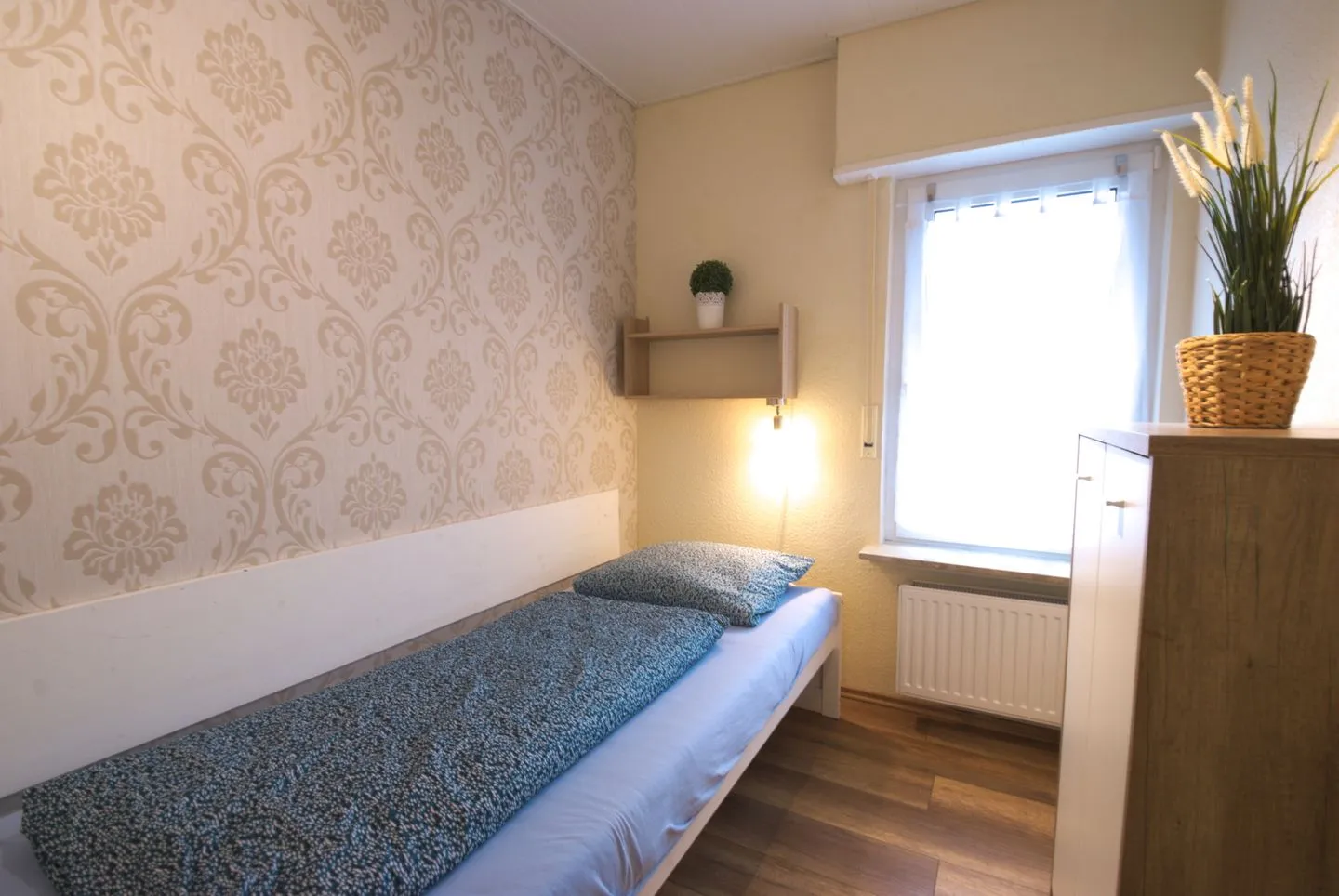 Bungalow Schott 2 Norddeich - Schlafzimmer