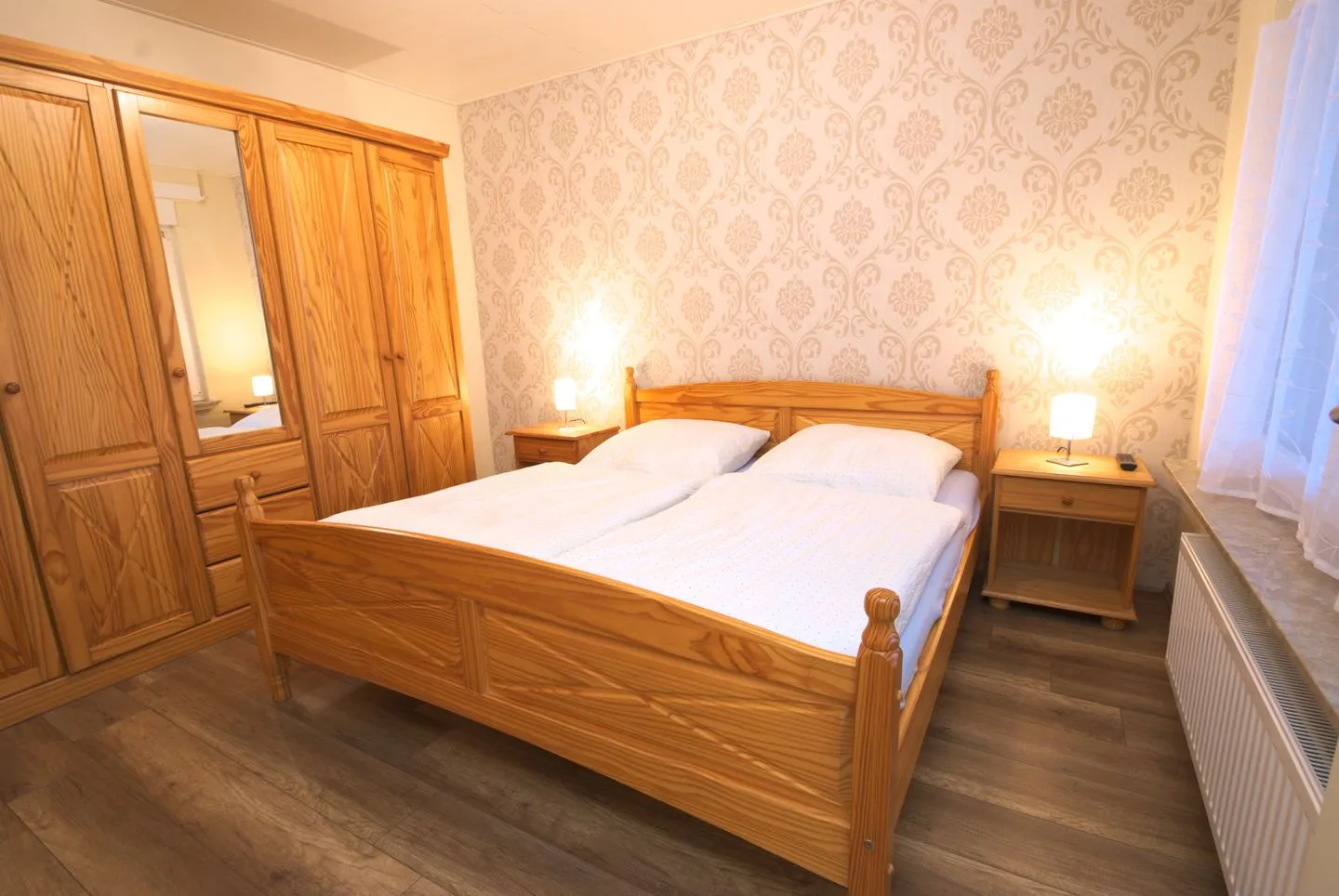 Bungalow Schott 2 Norddeich - Schlafzimmer