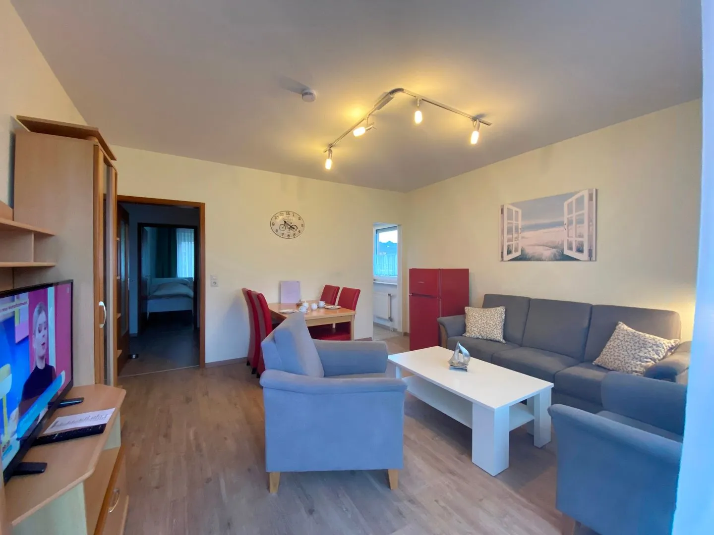 Haus Dithmarschen Wohnung 8 Büsum - Wohnzimmer