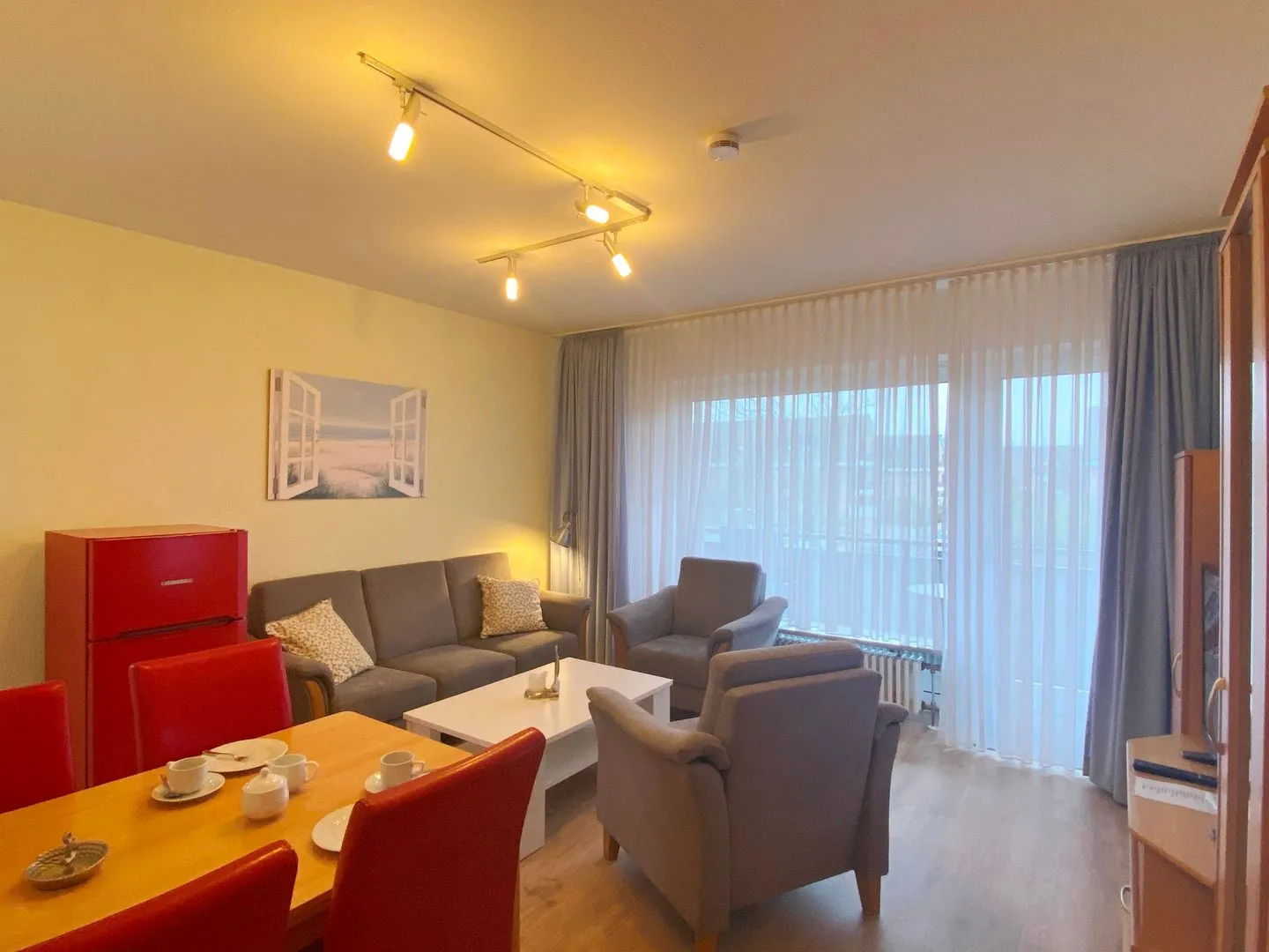 Haus Dithmarschen Wohnung 8 Büsum - Wohnzimmer