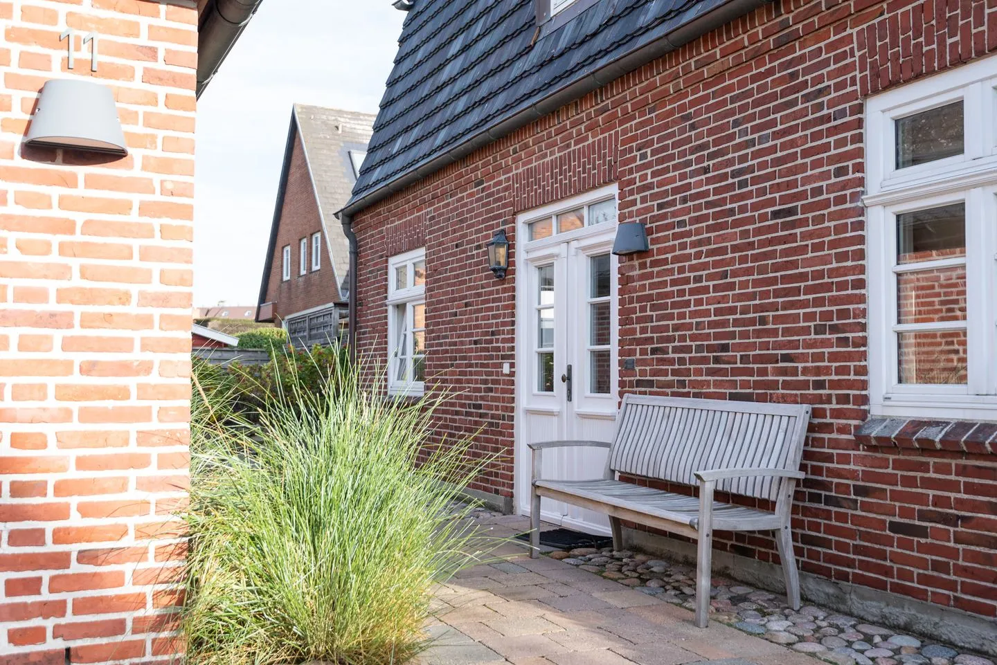 Haus Borelör, Whg. 1 Westerland - Fassade / Eingang