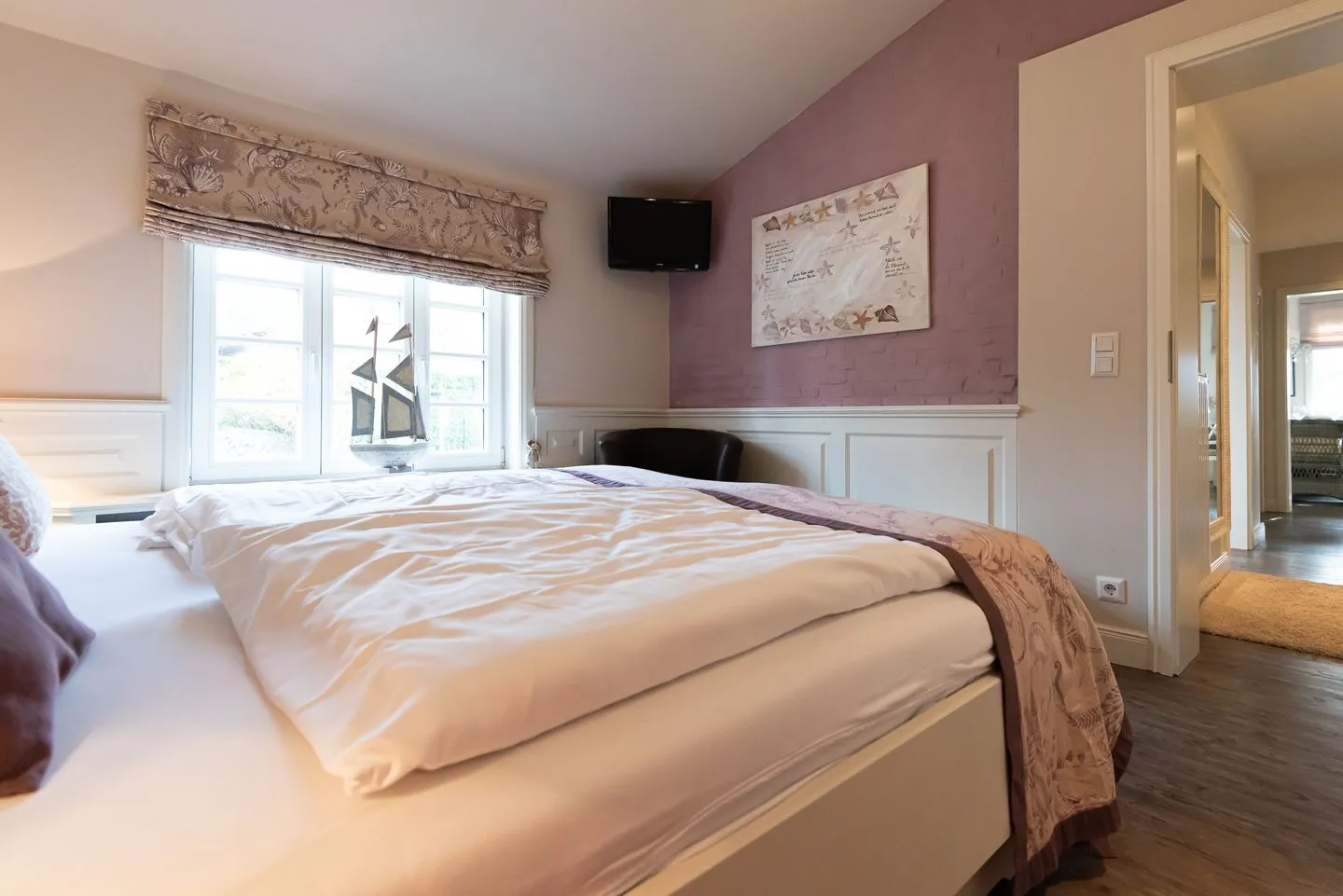 Haus Borelör, Whg. 1 Westerland - Schlafzimmer