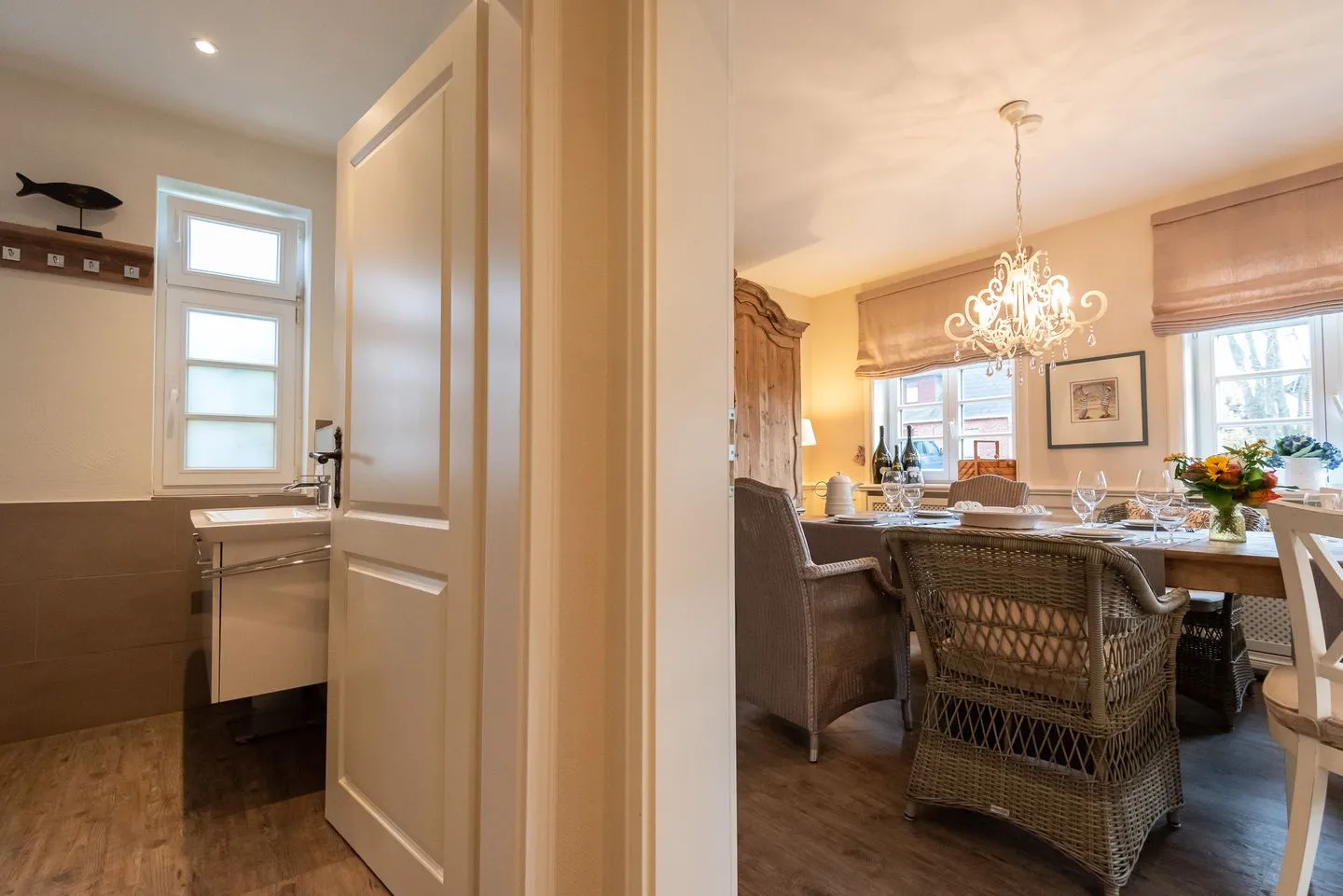 Haus Borelör, Whg. 1 Westerland - Wohnzimmer