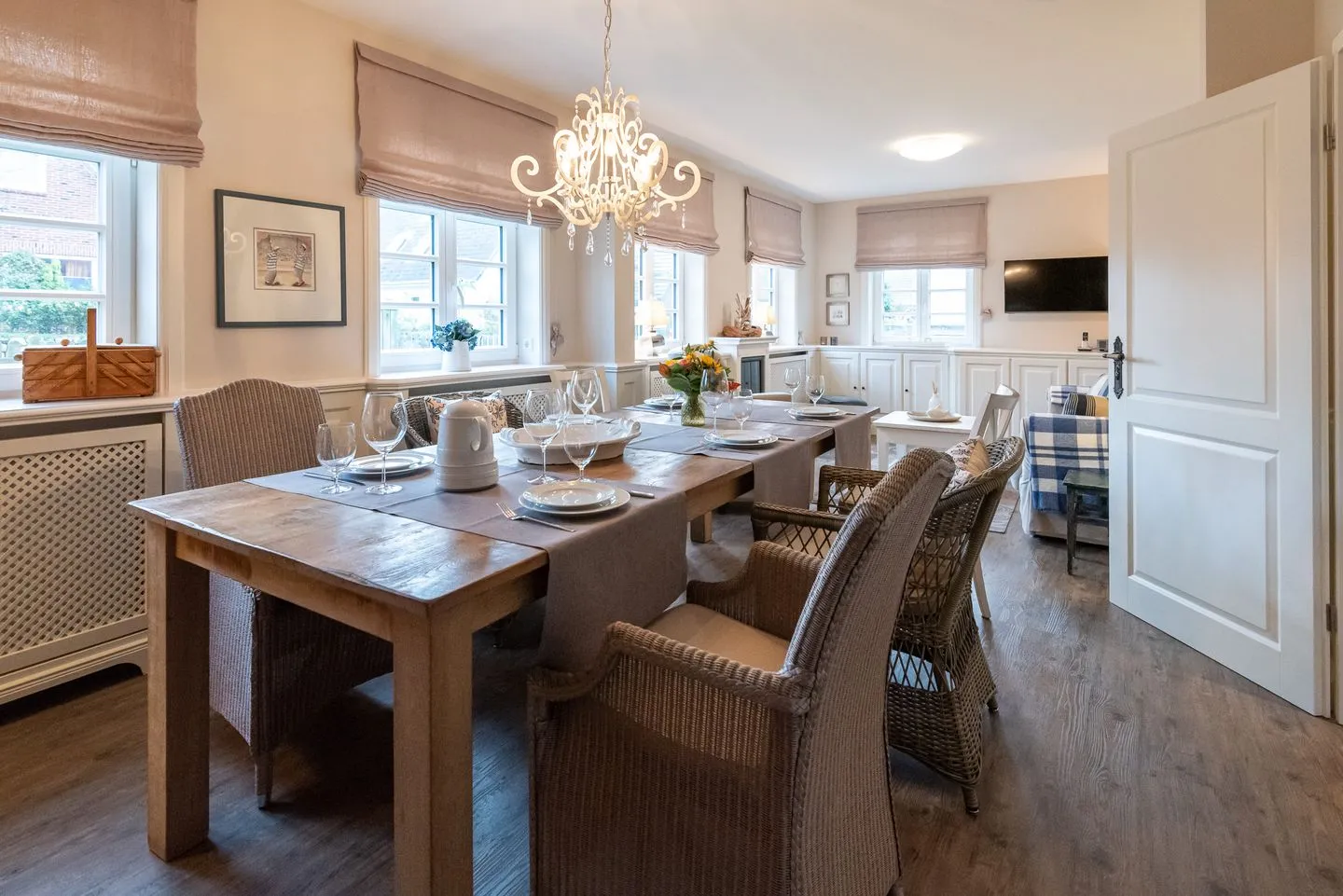 Haus Borelör, Whg. 1 Westerland - Wohnzimmer
