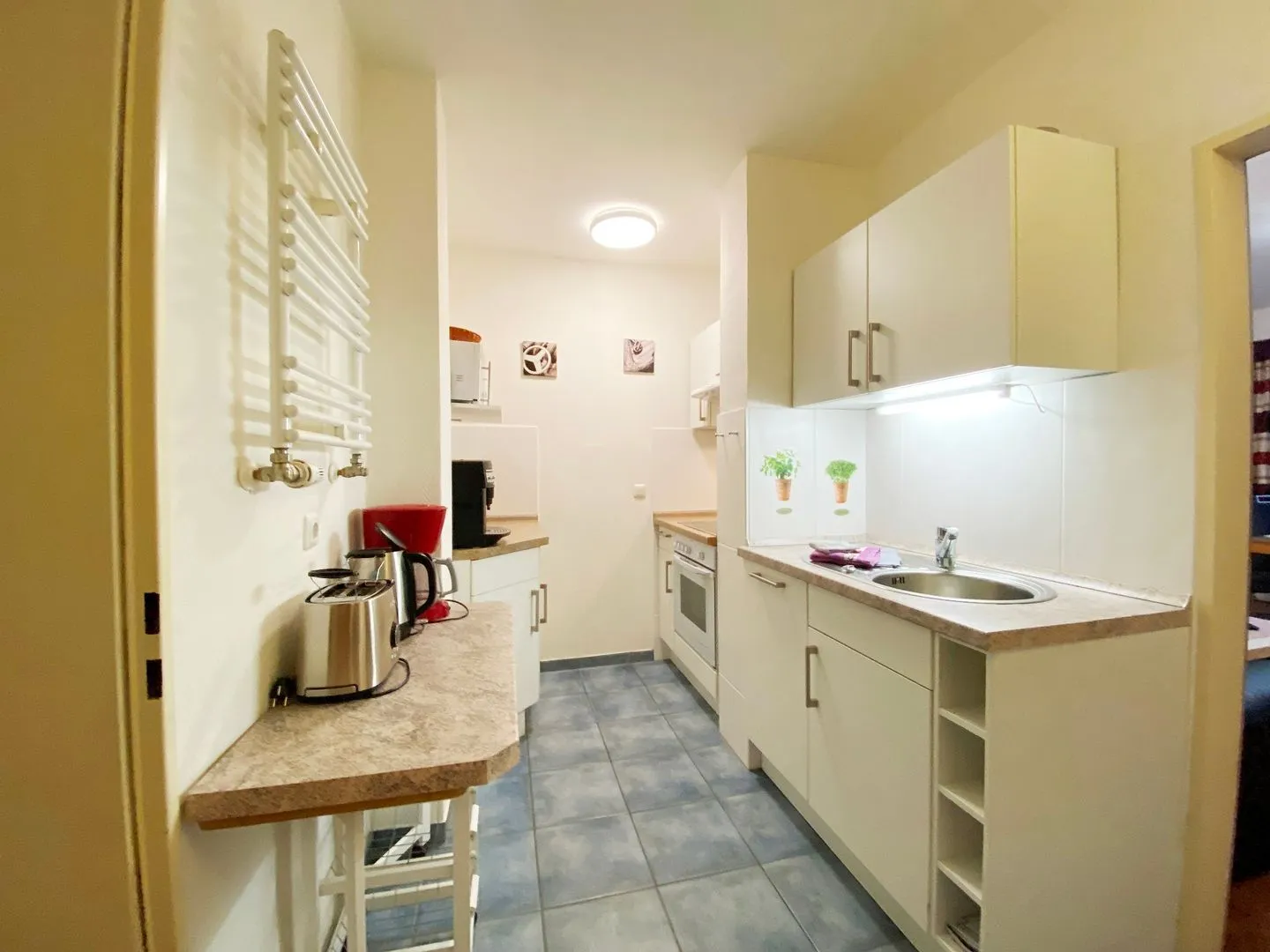 Haus am Kurpark Wohnung 4 Büsum - Küche / Küchenzeile