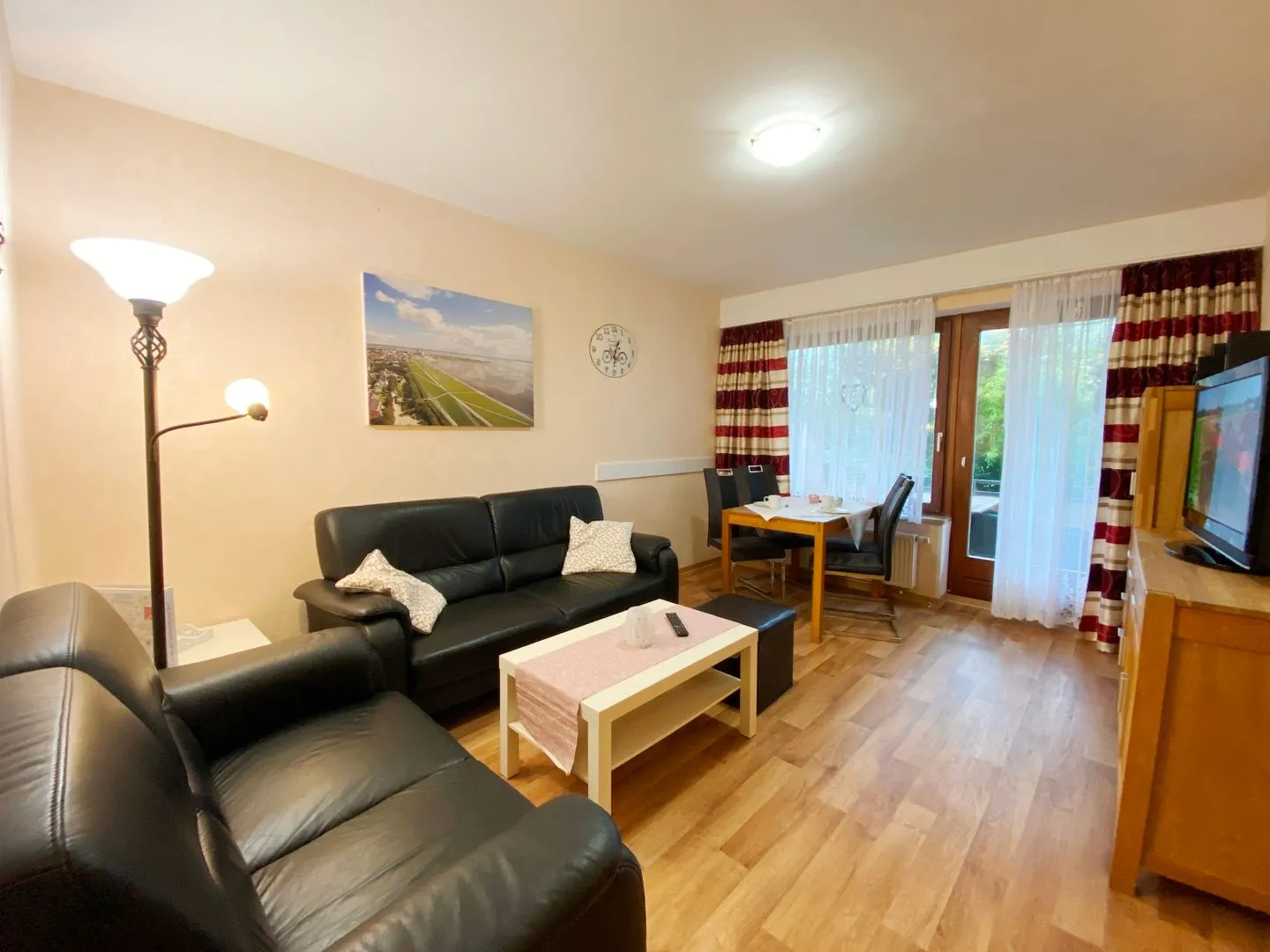 Haus am Kurpark Wohnung 4 Büsum - Wohnzimmer