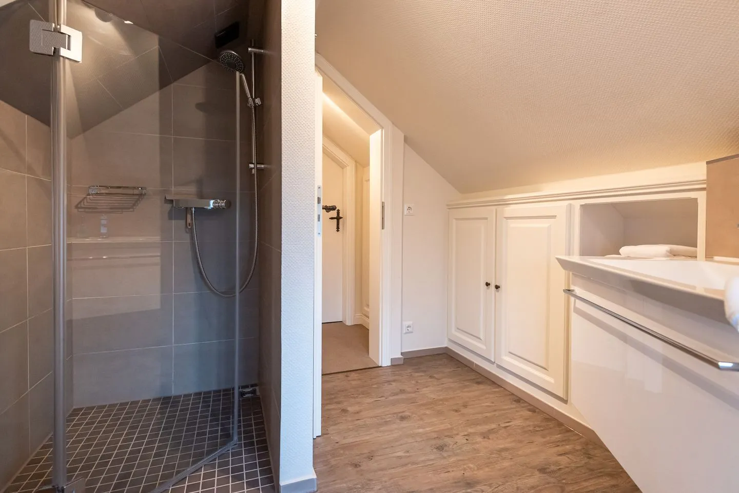 Haus Borelör, Whg. 2 Westerland - Badezimmer