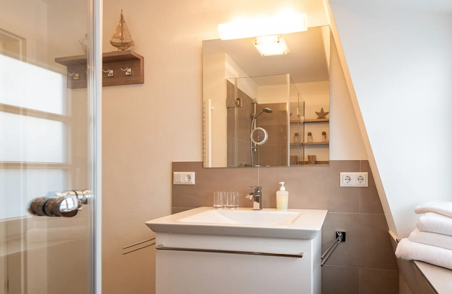 Haus Borelör, Whg. 2 Westerland - Badezimmer