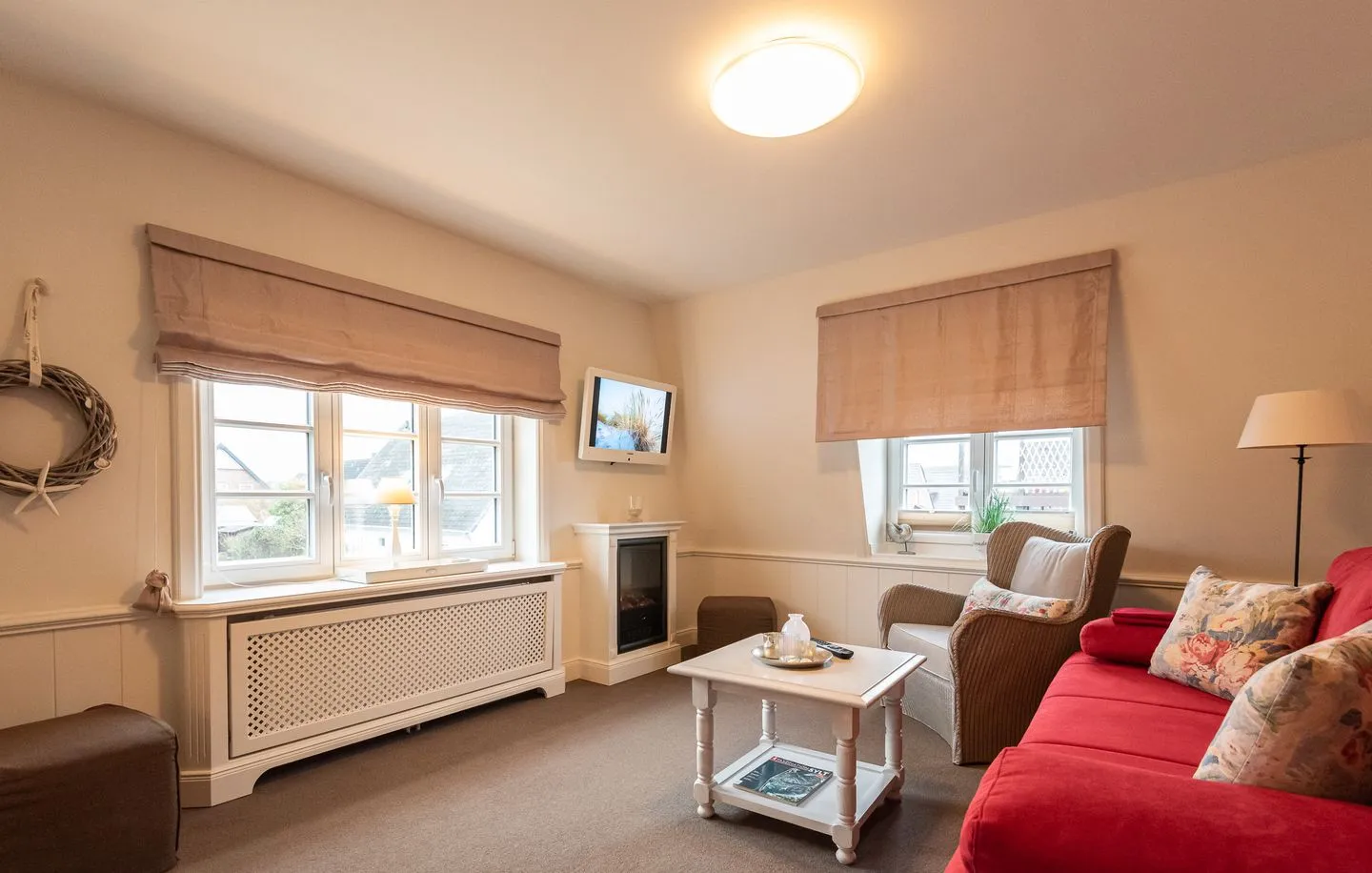 Haus Borelör, Whg. 2 Westerland - Wohnzimmer
