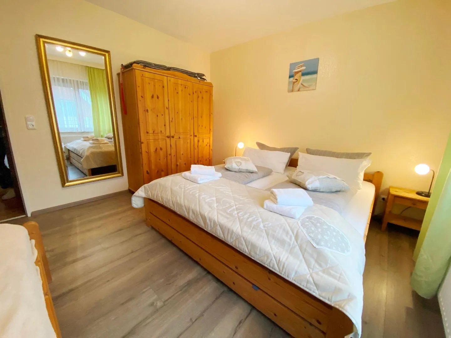 Haus am Kurpark Wohnung 11 Büsum - Schlafzimmer