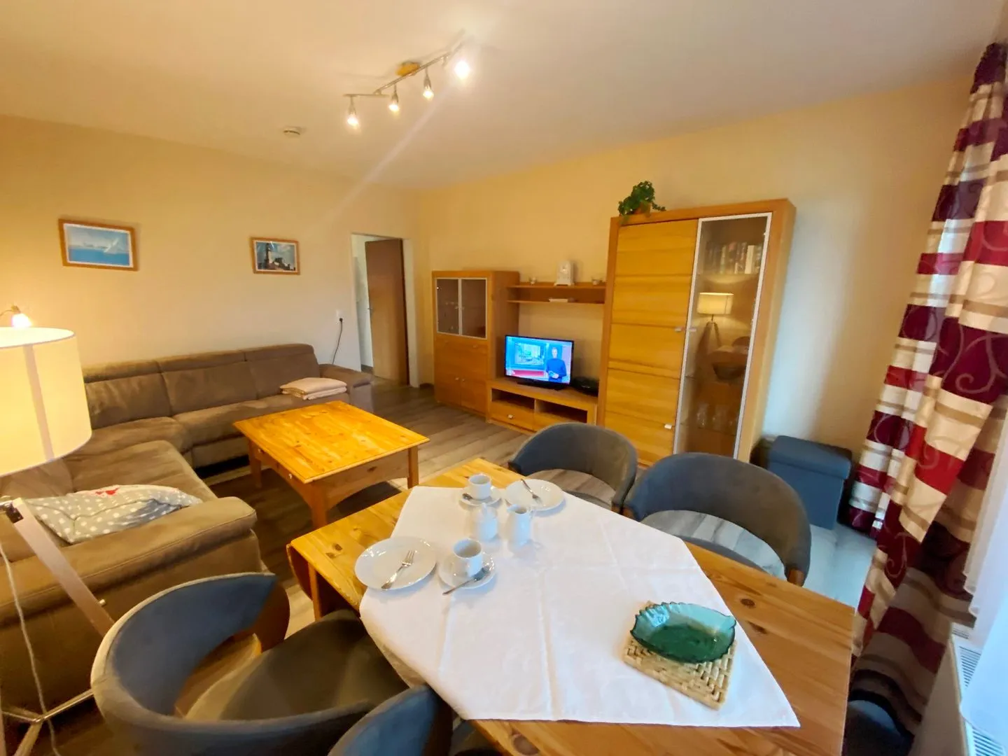 Haus am Kurpark Wohnung 11 Büsum - Wohnzimmer