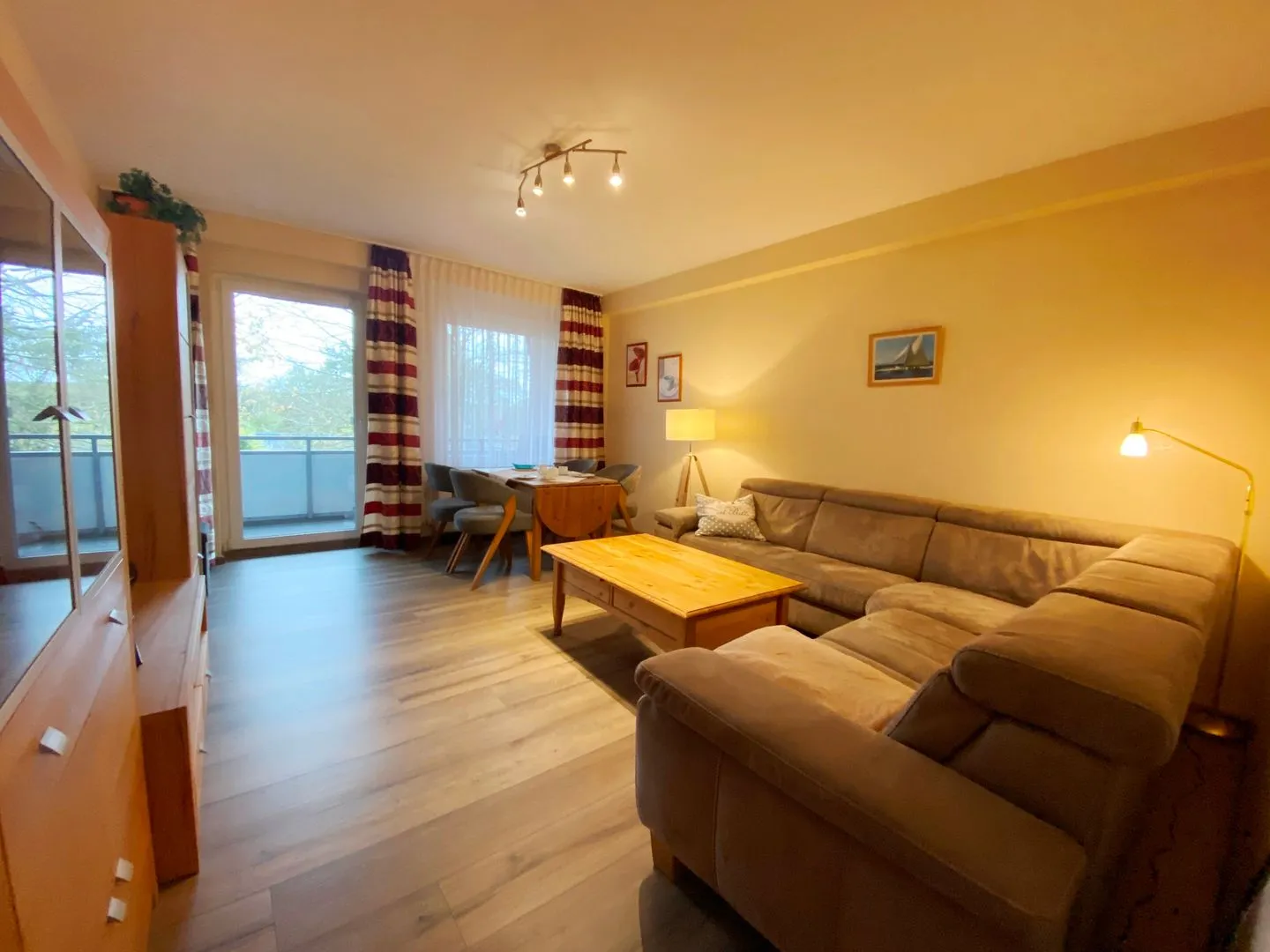 Haus am Kurpark Wohnung 11 Büsum - Wohnzimmer