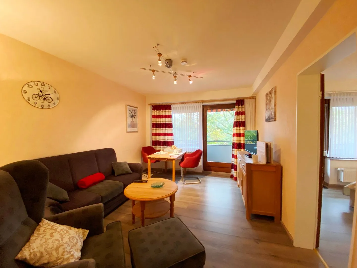 Haus am Kurpark Wohnung 14 Büsum - Wohnzimmer