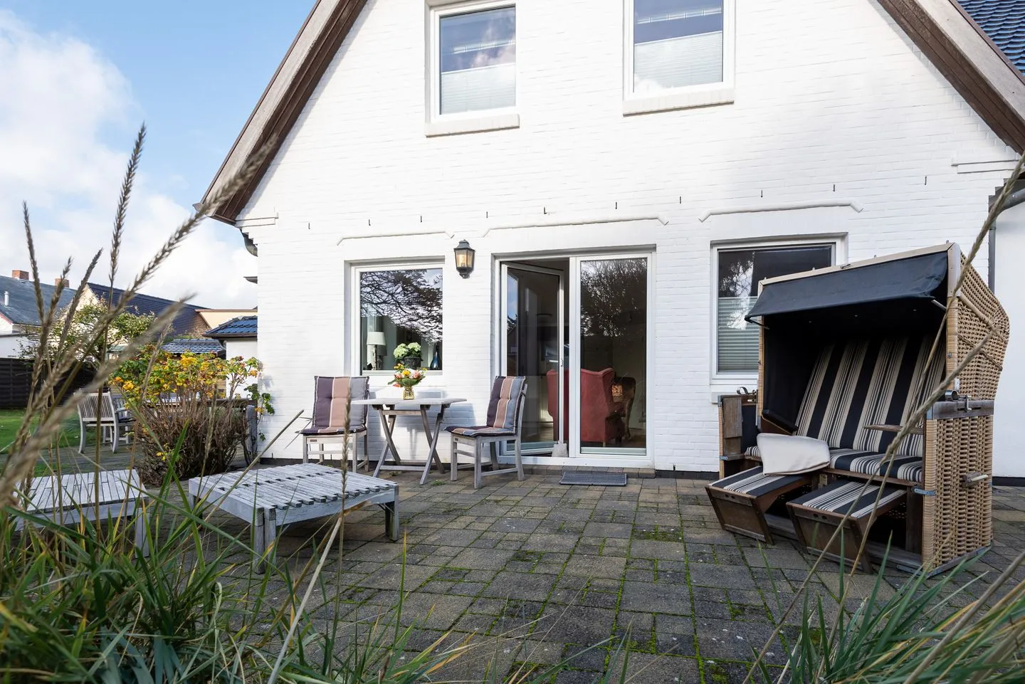 Haus Sonnentraum, Whg. 1 Westerland - Terrasse