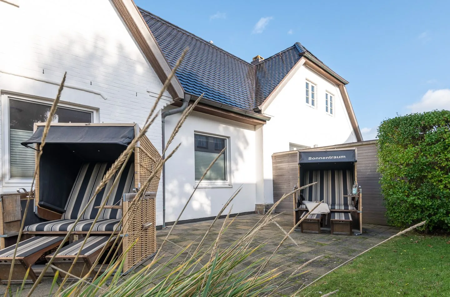Haus Sonnentraum, Whg. 1 Westerland - Terrasse