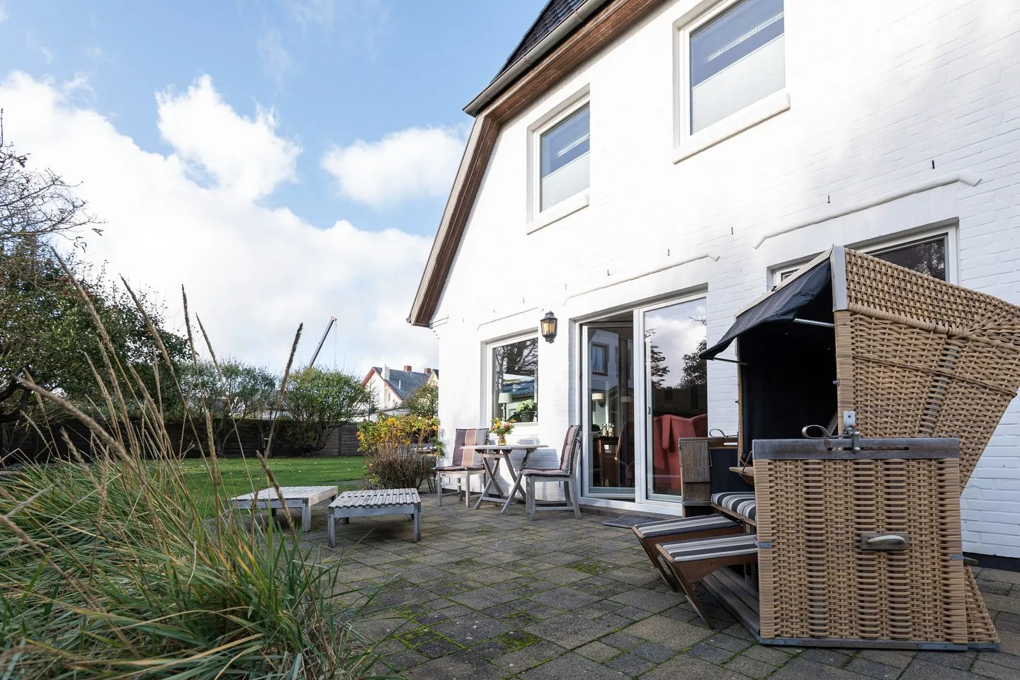 Haus Sonnentraum, Whg. 1 Westerland - Terrasse