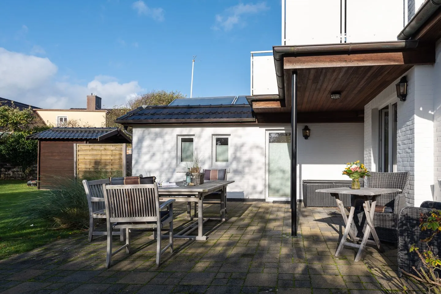 Haus Sonnentraum, Whg. 1 Westerland - Terrasse
