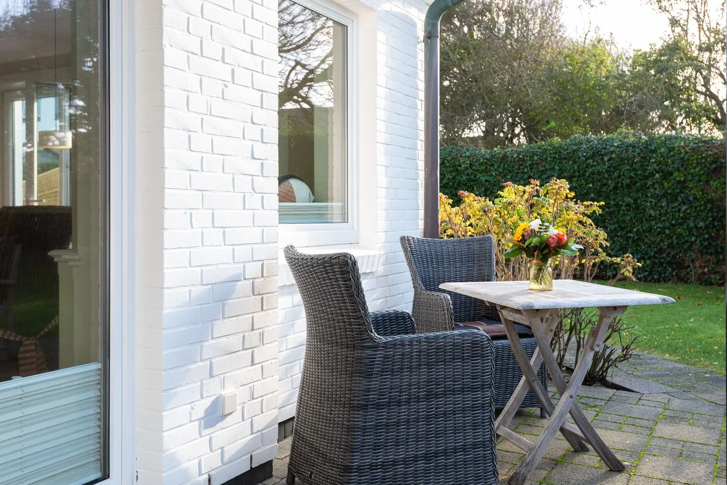 Haus Sonnentraum, Whg. 1 Westerland - Terrasse