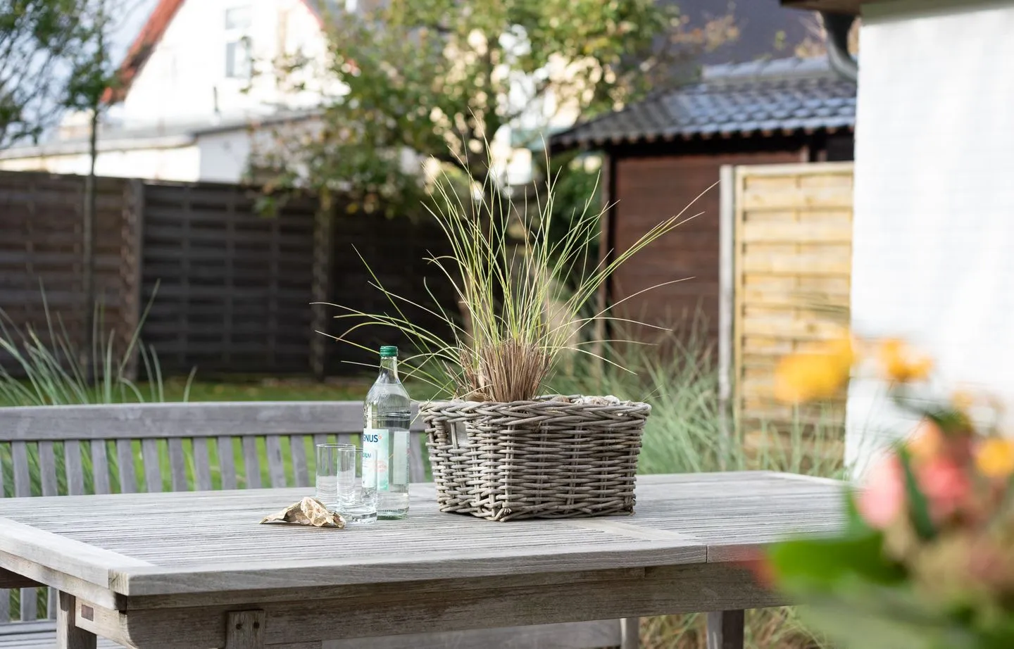 Haus Sonnentraum, Whg. 1 Westerland - Gartenblick