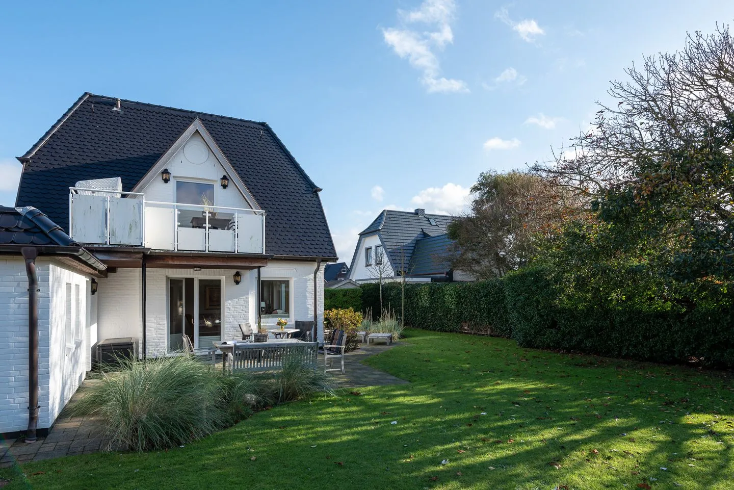 Haus Sonnentraum, Whg. 1 Westerland - Gartenblick