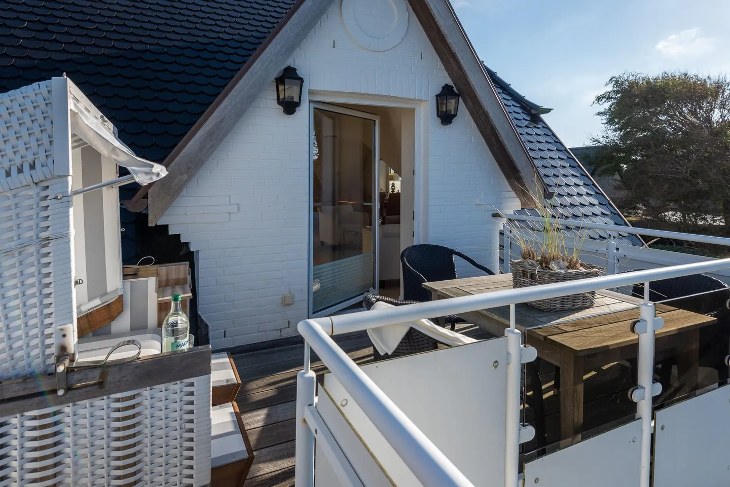 Haus Sonnentraum, Whg. 2 Westerland - Terrasse