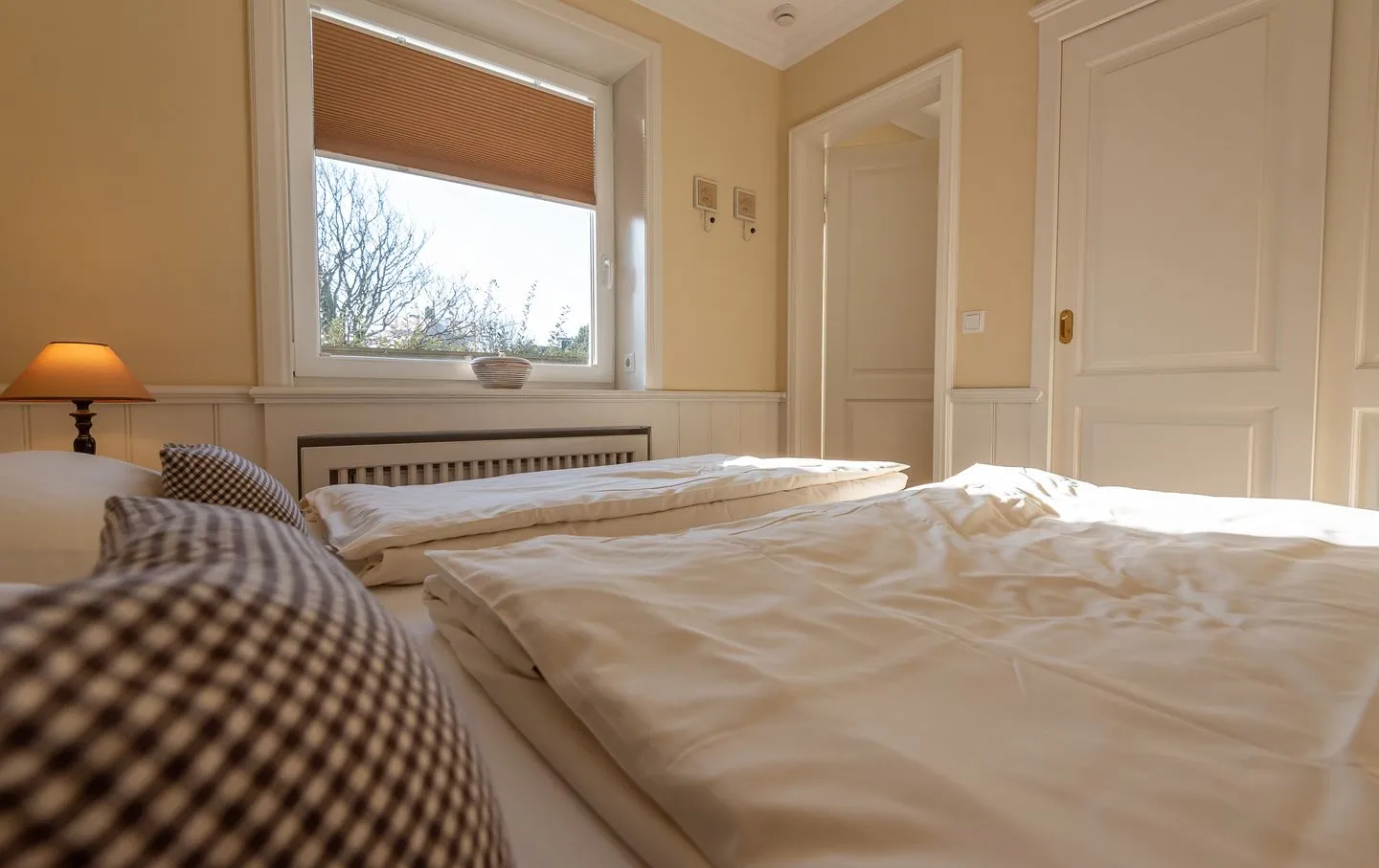 Haus Sonnenstrahl, Whg. 1 Westerland - Schlafzimmer