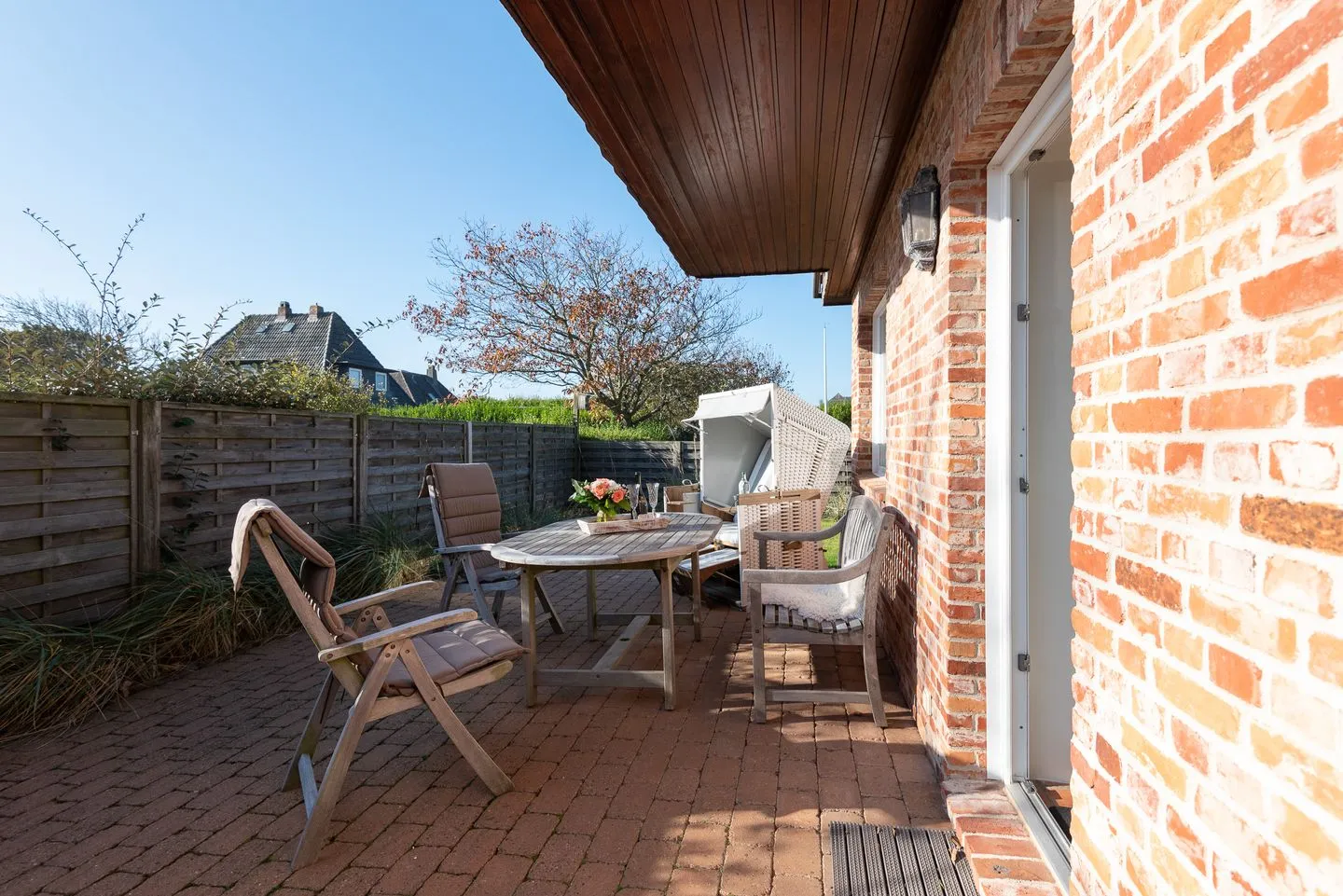 Haus Sonnenstrahl, Whg. 1 Westerland - Terrasse