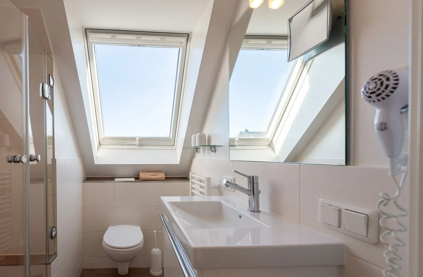 Haus Sonnenstrahl, Whg. 2 Westerland - Badezimmer