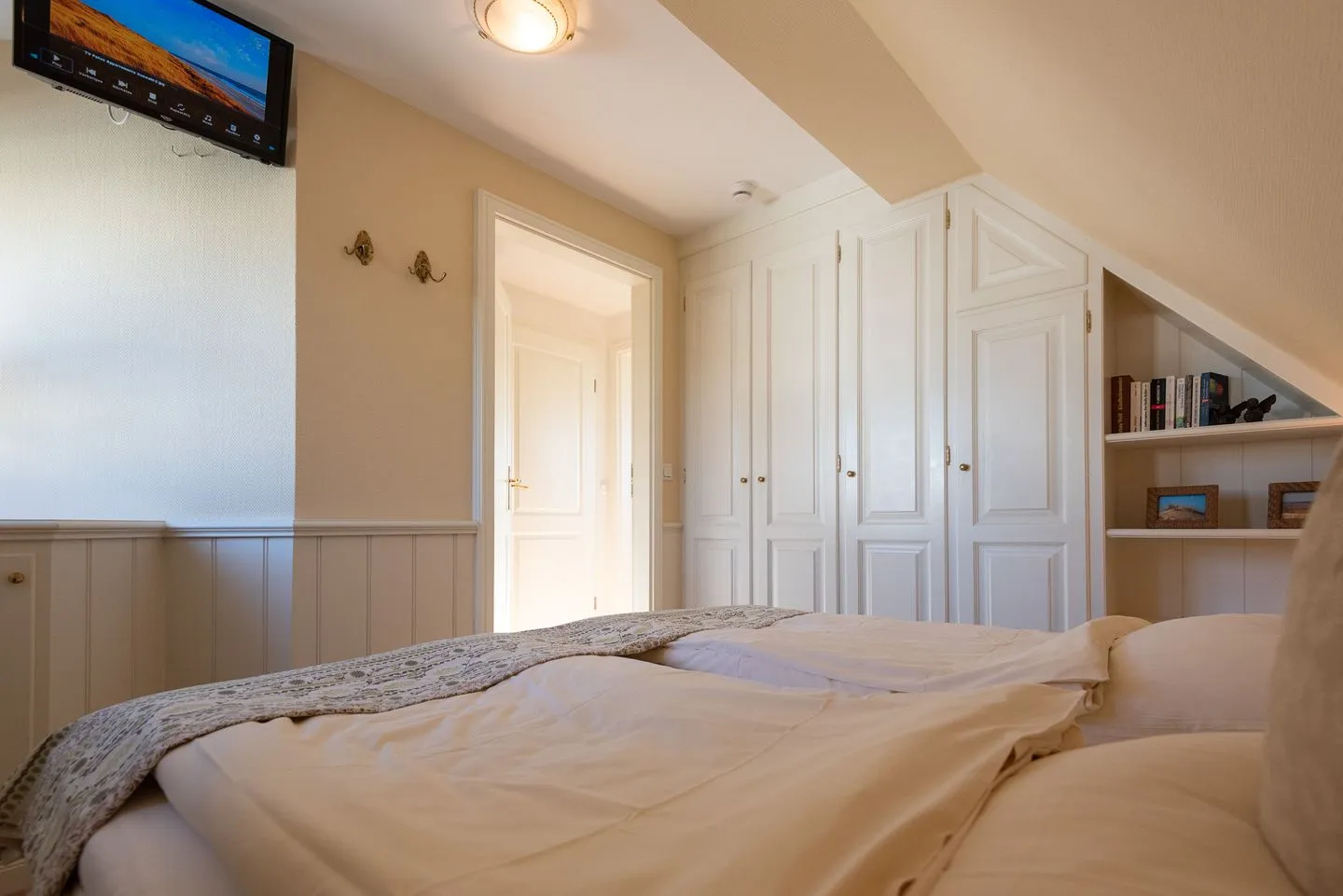 Haus Sonnenstrahl, Whg. 2 Westerland - Schlafzimmer