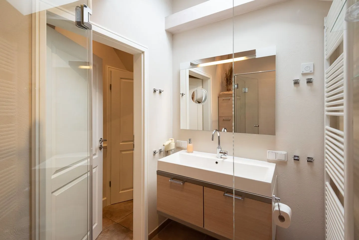 Haus Sonnenstrahl, Strandhaus Westerland - Badezimmer