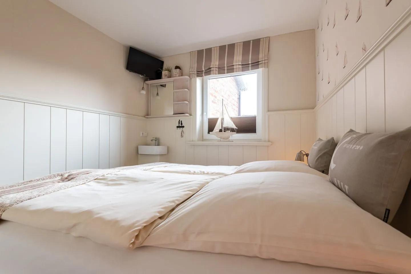 Haus Sonnenstrahl, Strandhaus Westerland - Schlafzimmer