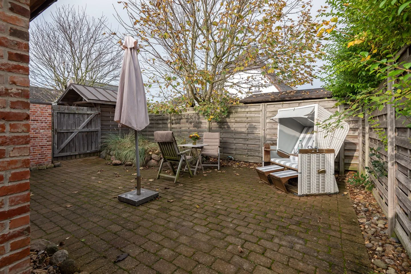 Haus Sonnenstrahl, Strandhaus Westerland - Terrasse