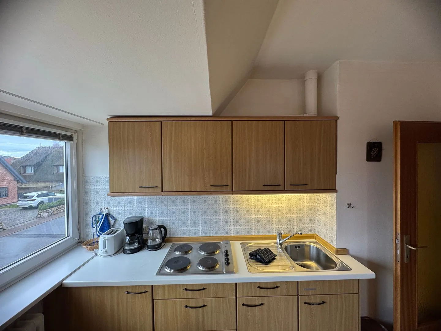 Ferienwohnung im DikWai Fewo B in Rantum Rantum - Küche / Küchenzeile