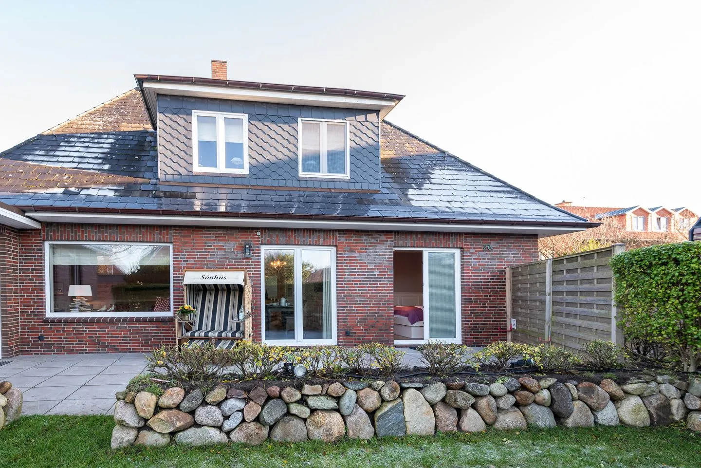 Haus Sönhüs, Whg. 1 Westerland - Terrasse