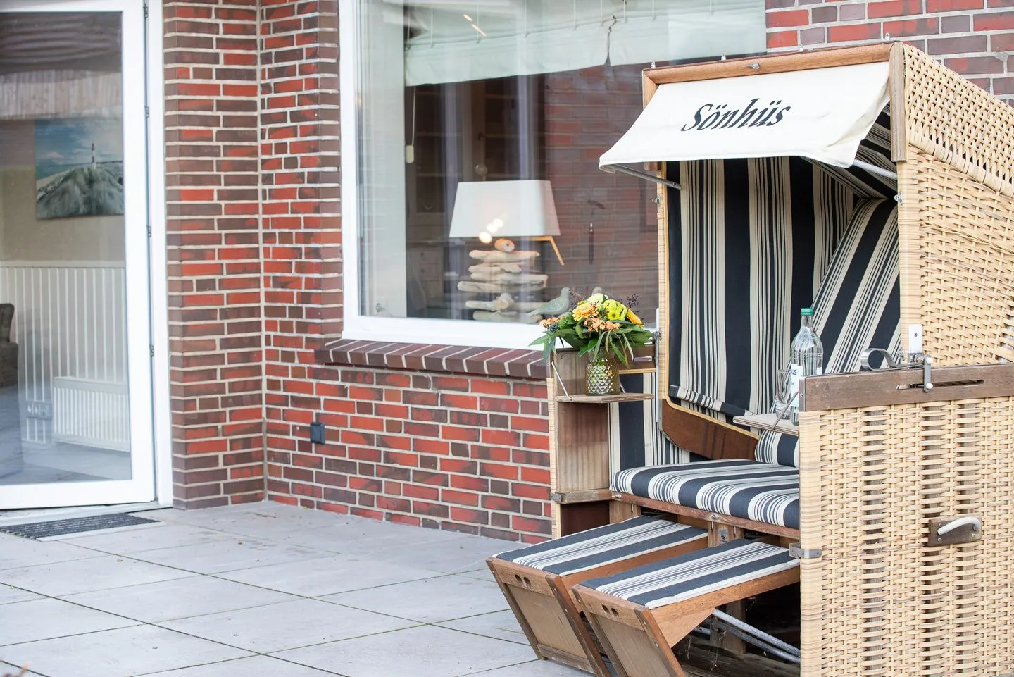 Haus Sönhüs, Whg. 1 Westerland - Terrasse