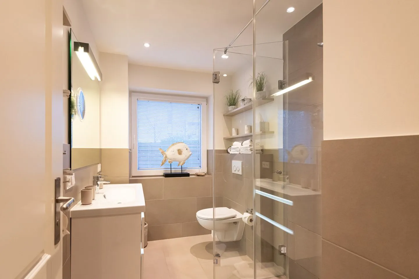 Haus Sönhüs, Whg. 1 Westerland - Badezimmer