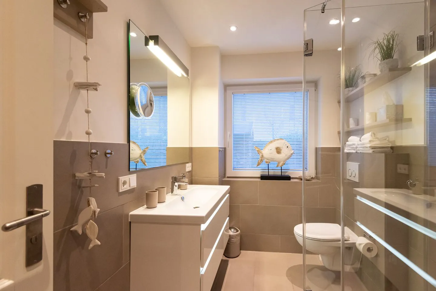 Haus Sönhüs, Whg. 1 Westerland - Badezimmer