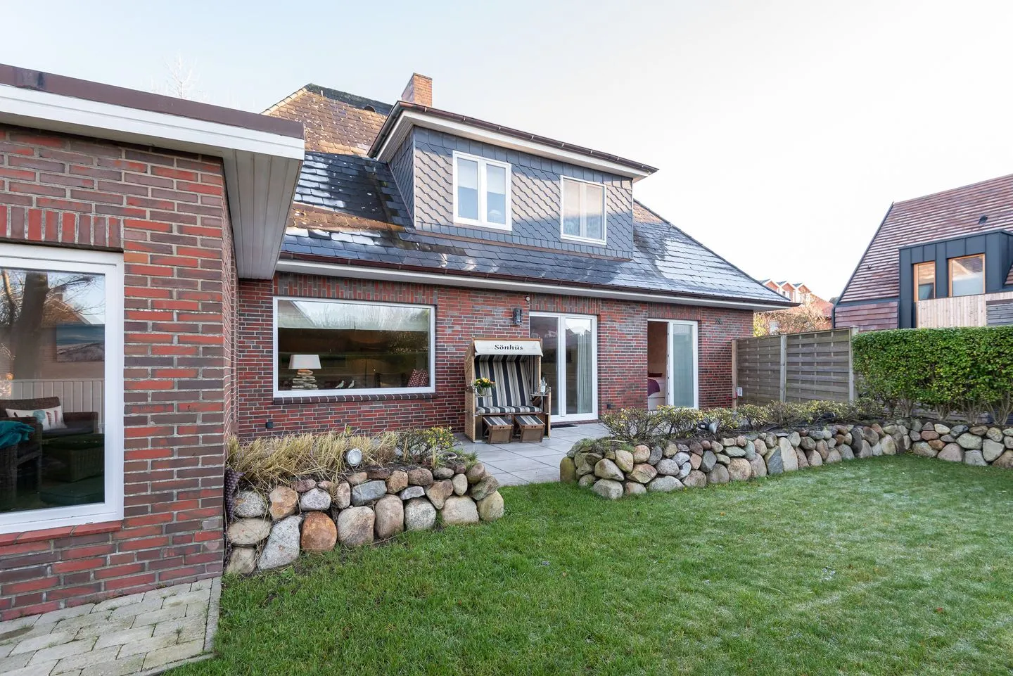 Haus Sönhüs, Whg. 1 Westerland - Terrasse