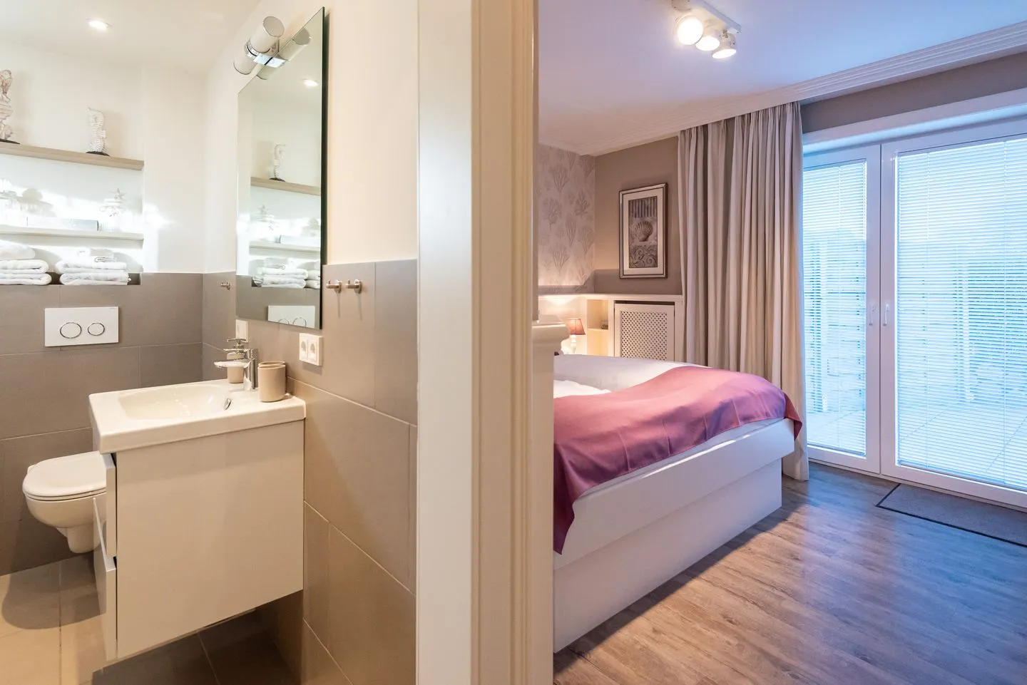 Haus Sönhüs, Whg. 1 Westerland - Schlafzimmer