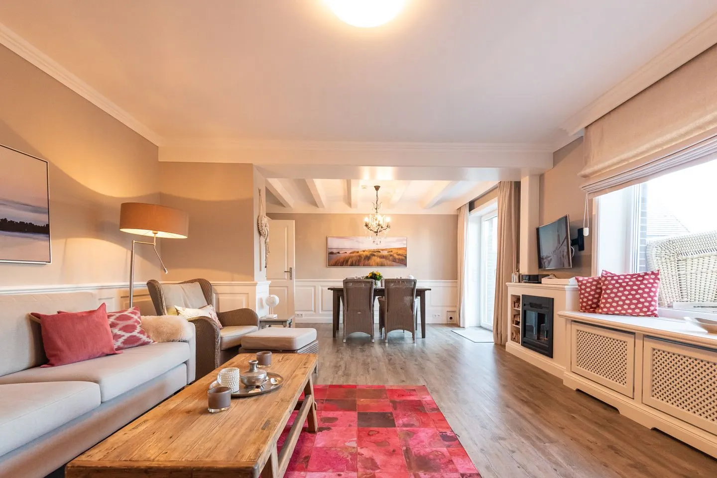 Haus Sönhüs, Whg. 1 Westerland - Wohnzimmer