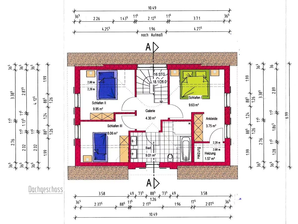  Hus Tina Trent - Grundriss