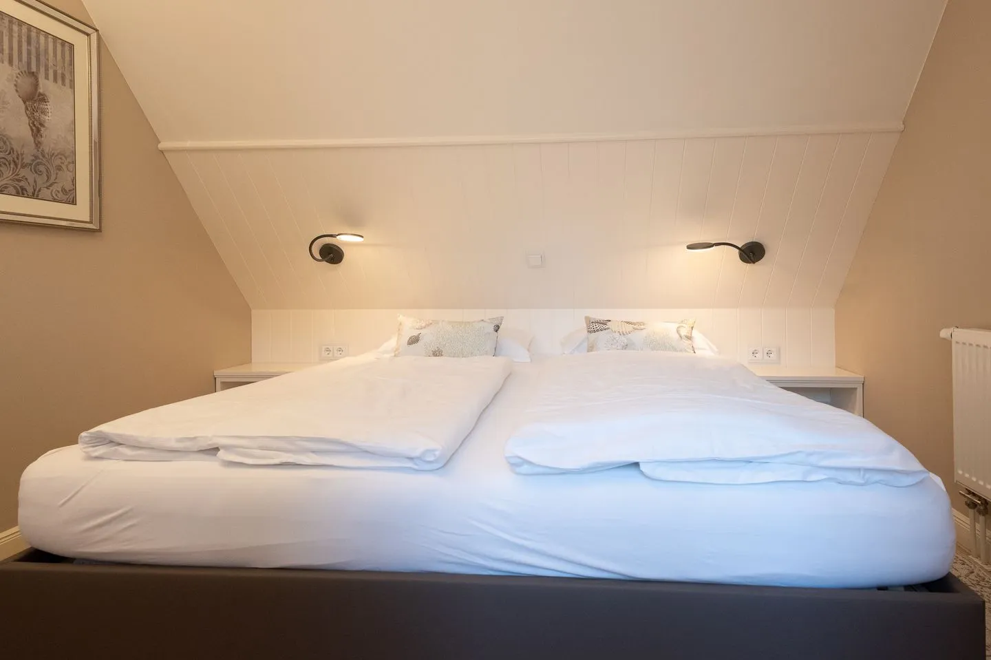 Haus Sonnentraum, Whg. 1 Westerland - Bett