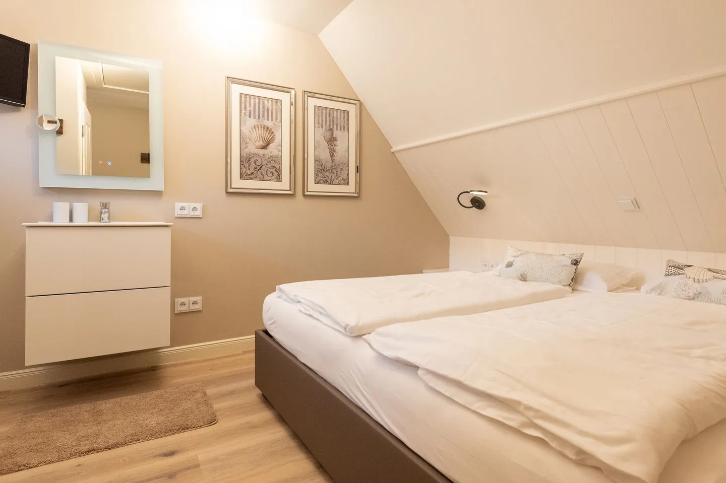 Haus Sonnentraum, Whg. 1 Westerland - Schlafzimmer