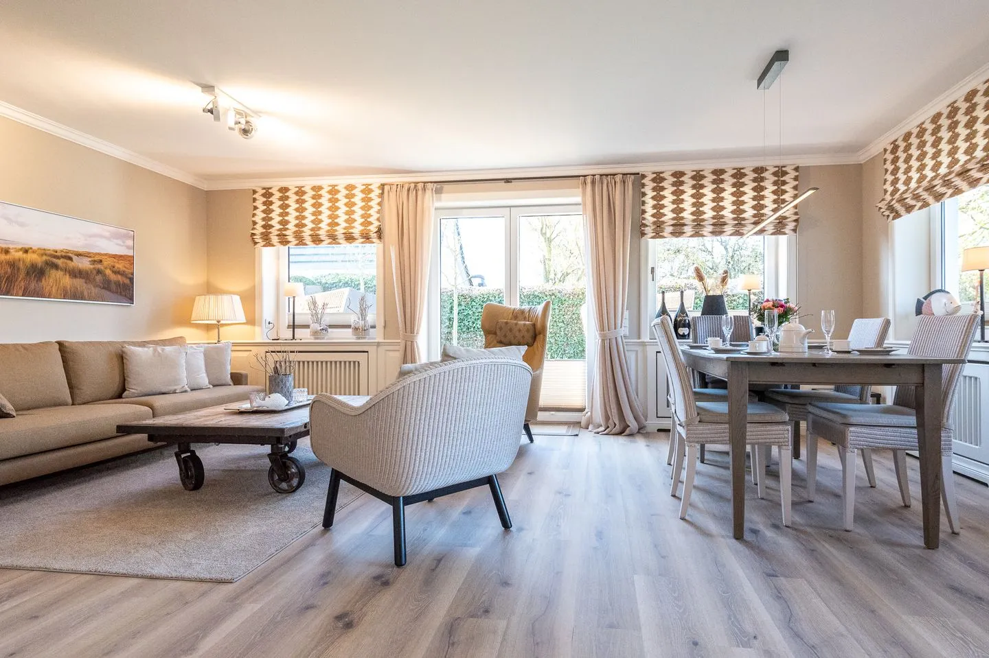Haus Sonnentraum, Whg. 1 Westerland - Wohnzimmer