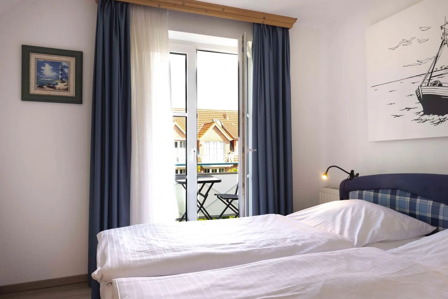(OST29) Ferienwohnung "Komoran" Niendorf - Schlafzimmer