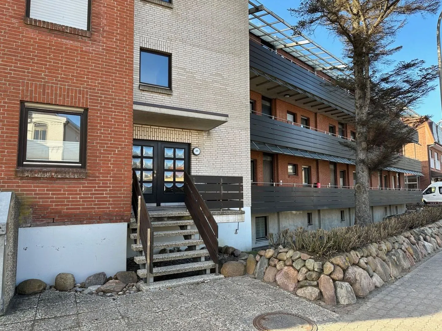 Ferienwohnung im Haus Störtebecker App. 12 Westerland - Fassade / Eingang