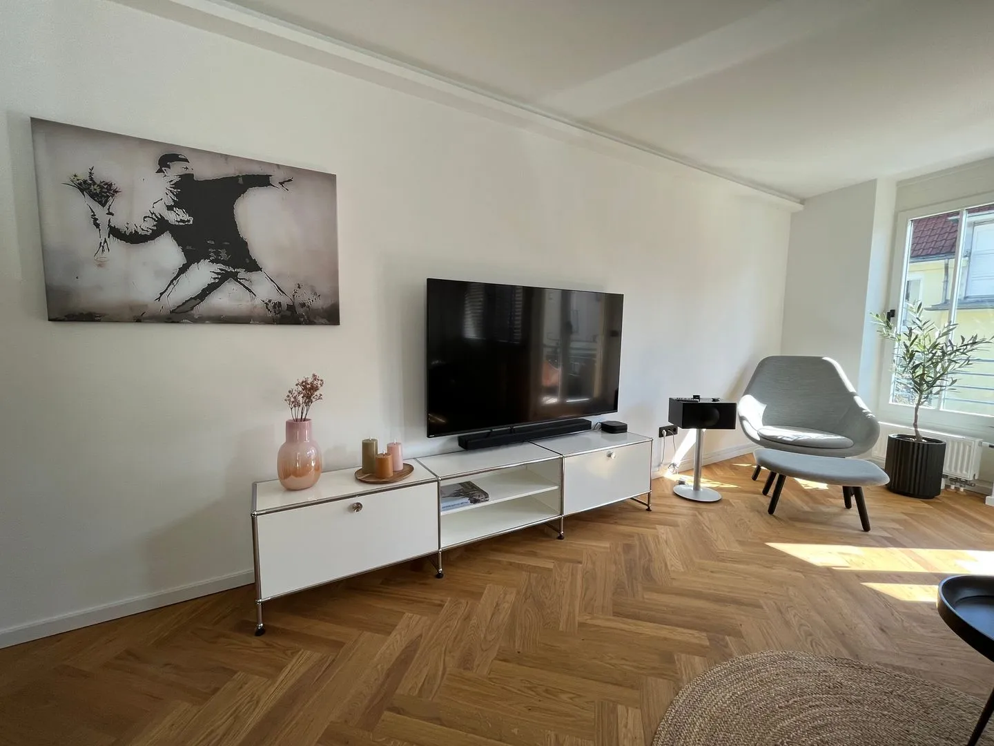 Wohnperle*Elboase*einzigartig*ruhig Dresden - Wohnzimmer