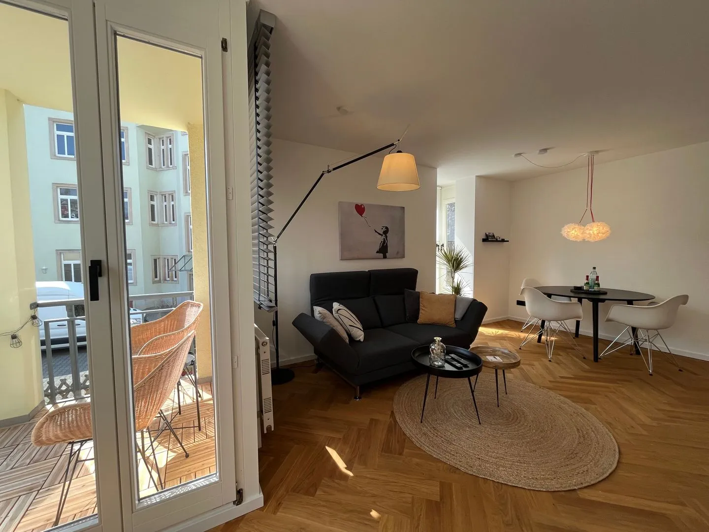 Wohnperle*Elboase*einzigartig*ruhig Dresden - Wohnzimmer