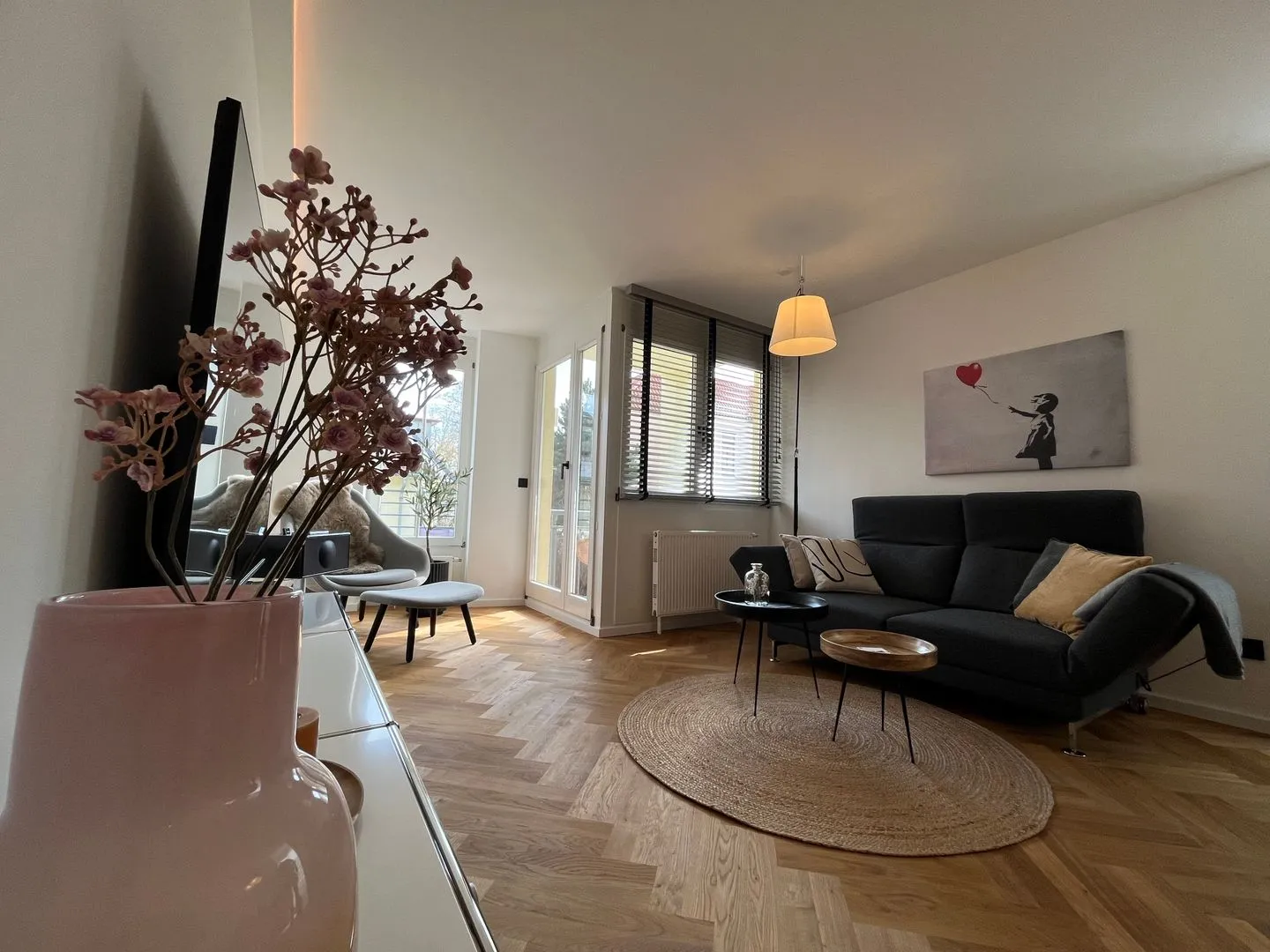 Wohnperle*Elboase*einzigartig*ruhig Dresden - Wohnzimmer